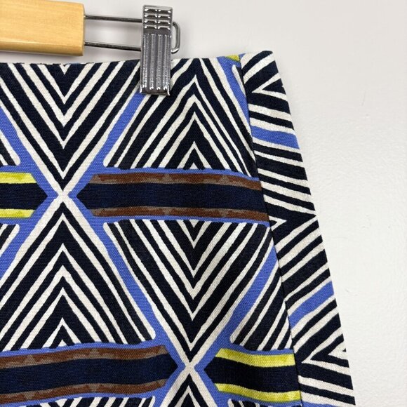 Nic+Zoe Women’s Size 4 Cotton Tribal Print Skirt - Bright & Playful - Picture 2 of 5